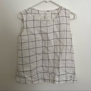 notPERFECTLINEN / Not Perfect Linen Vienna tank - S